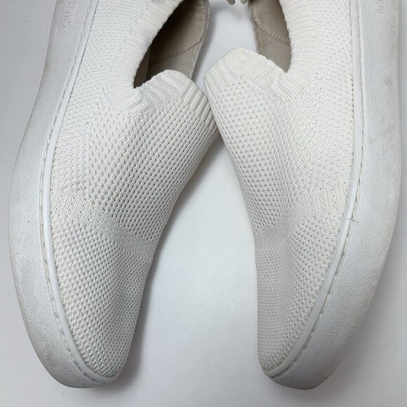 Michael Michael Kors Womens 6.5 Knitted Slip On Shoes Ivory Color - Picture 8 of 12